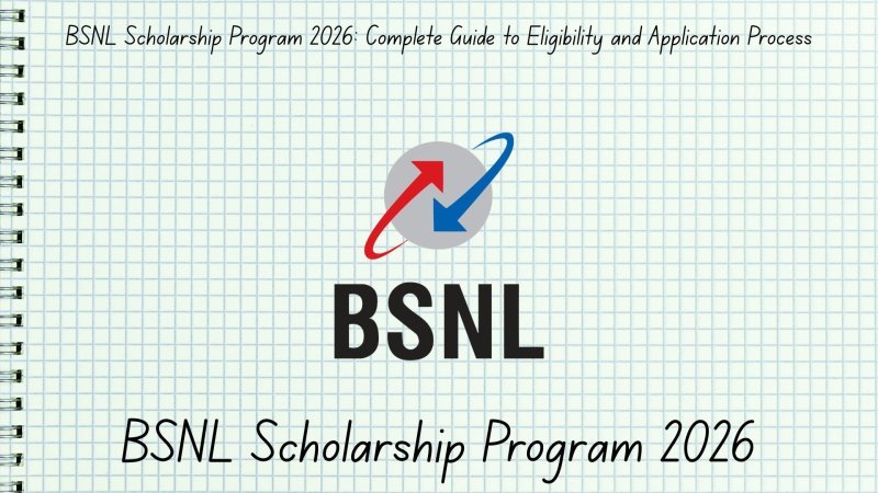 The Hidden Key to Your College Education: Why BSNL Scholarships are a Game-Changer